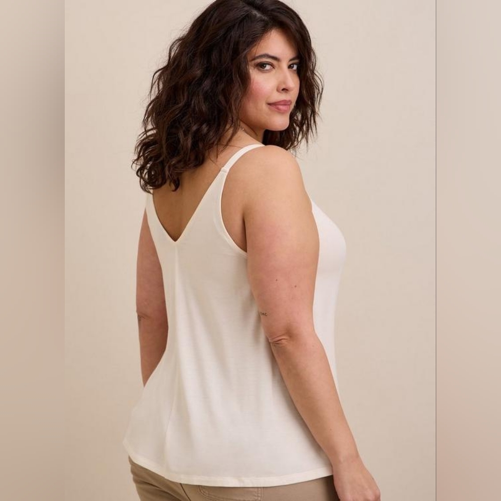 Torrid, Delicate, Ivory Camisole, Size 4